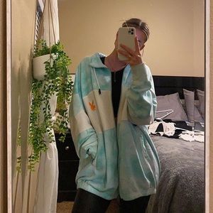 Misguided x Playboy oversized zip up
